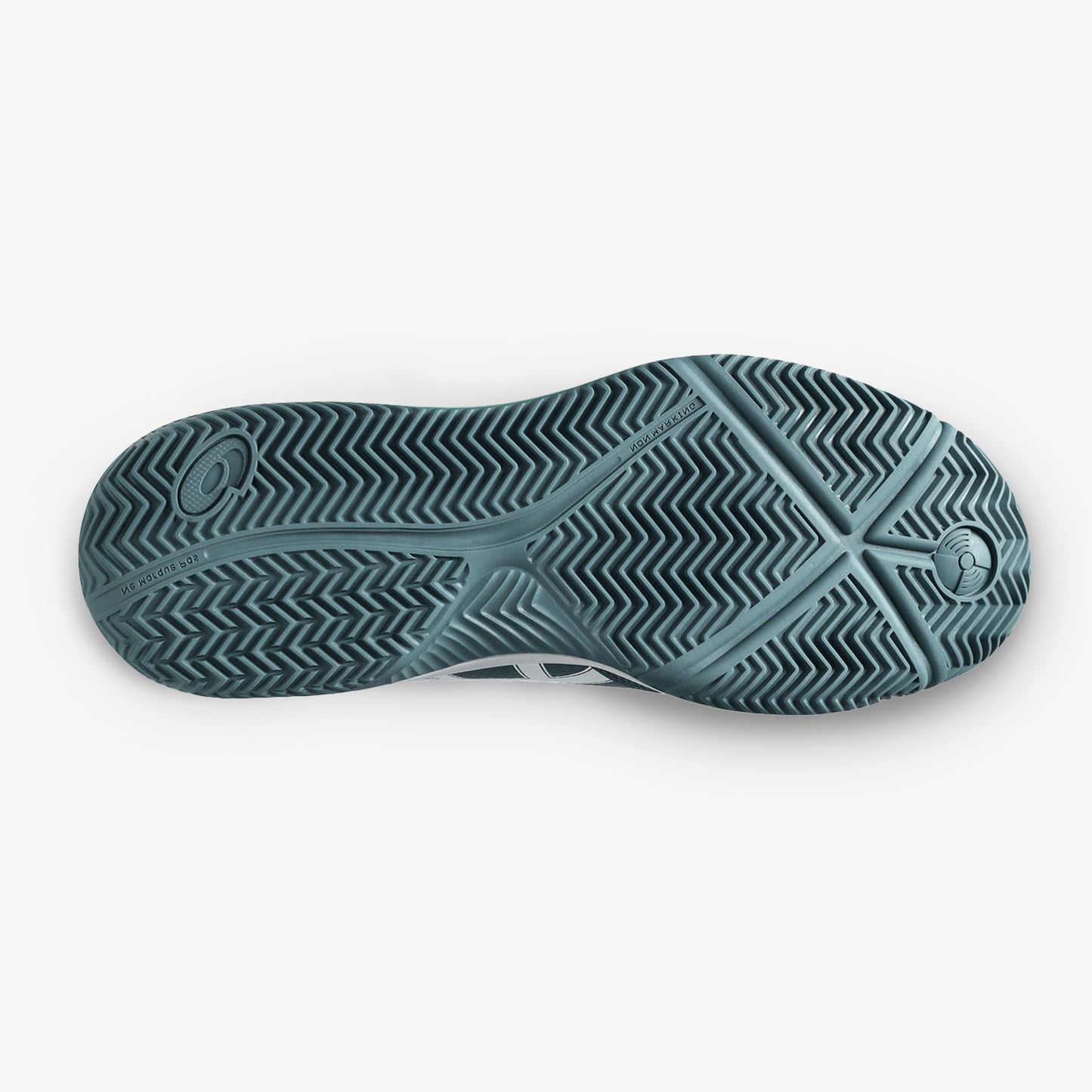 Tenis Asics Gel Dedicate 8 Hombre Azul Verde