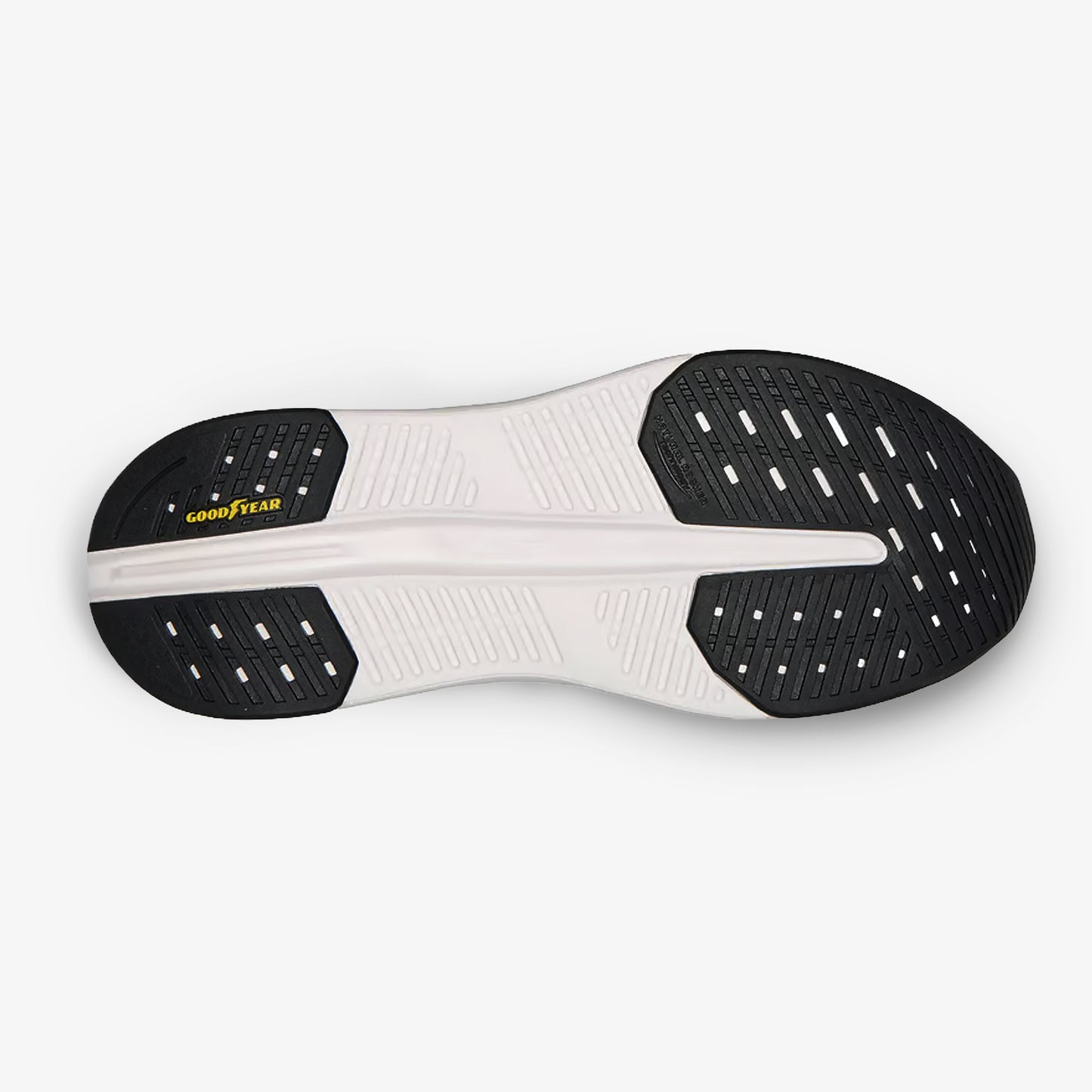 Tenis Skechers Glide Step Hombre Negro Blanco
