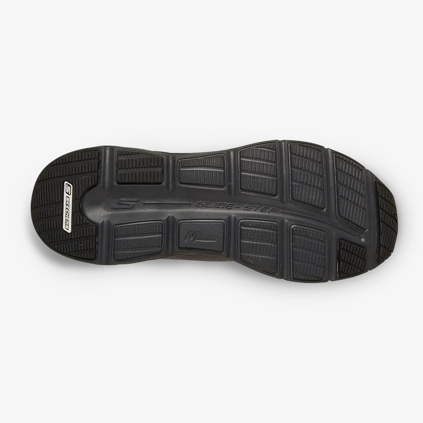 Tenis Skechers Glide Step Vortex Hombre Gris Negro