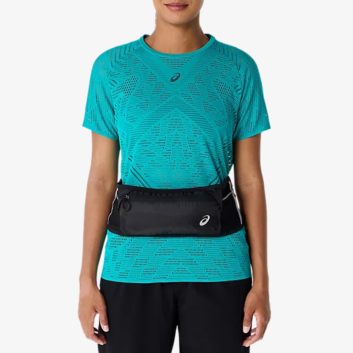 Canguro Asics Waist Pouch Unisex Negro