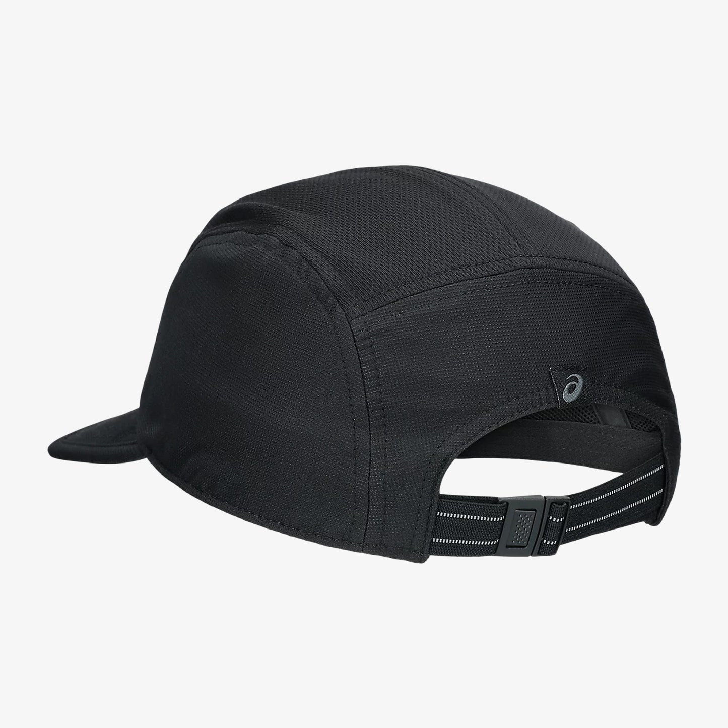 Gorra Asics Performance Run 5 Panel Unisex Negro