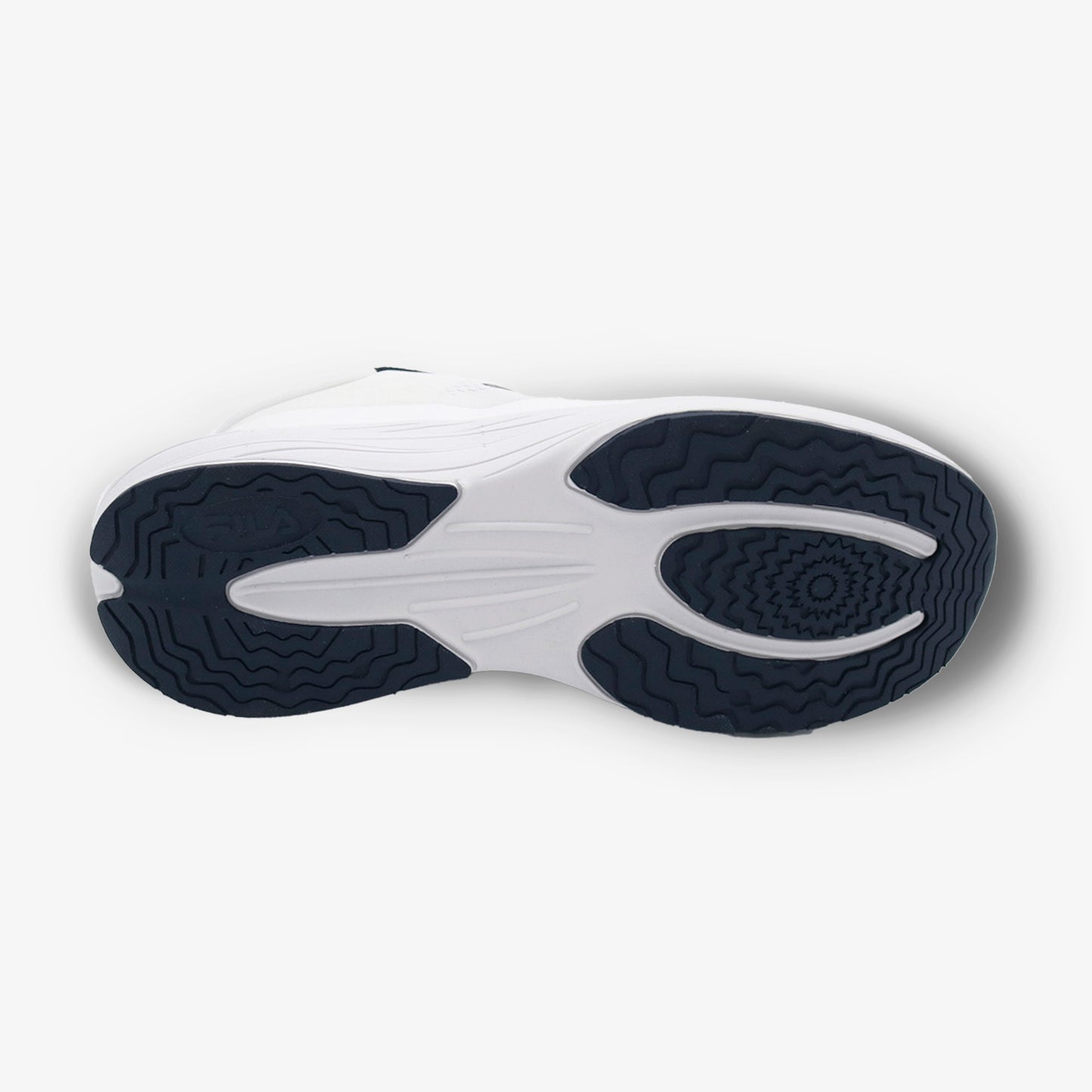 Tenis Fila Runder Hombre Blanco Azul