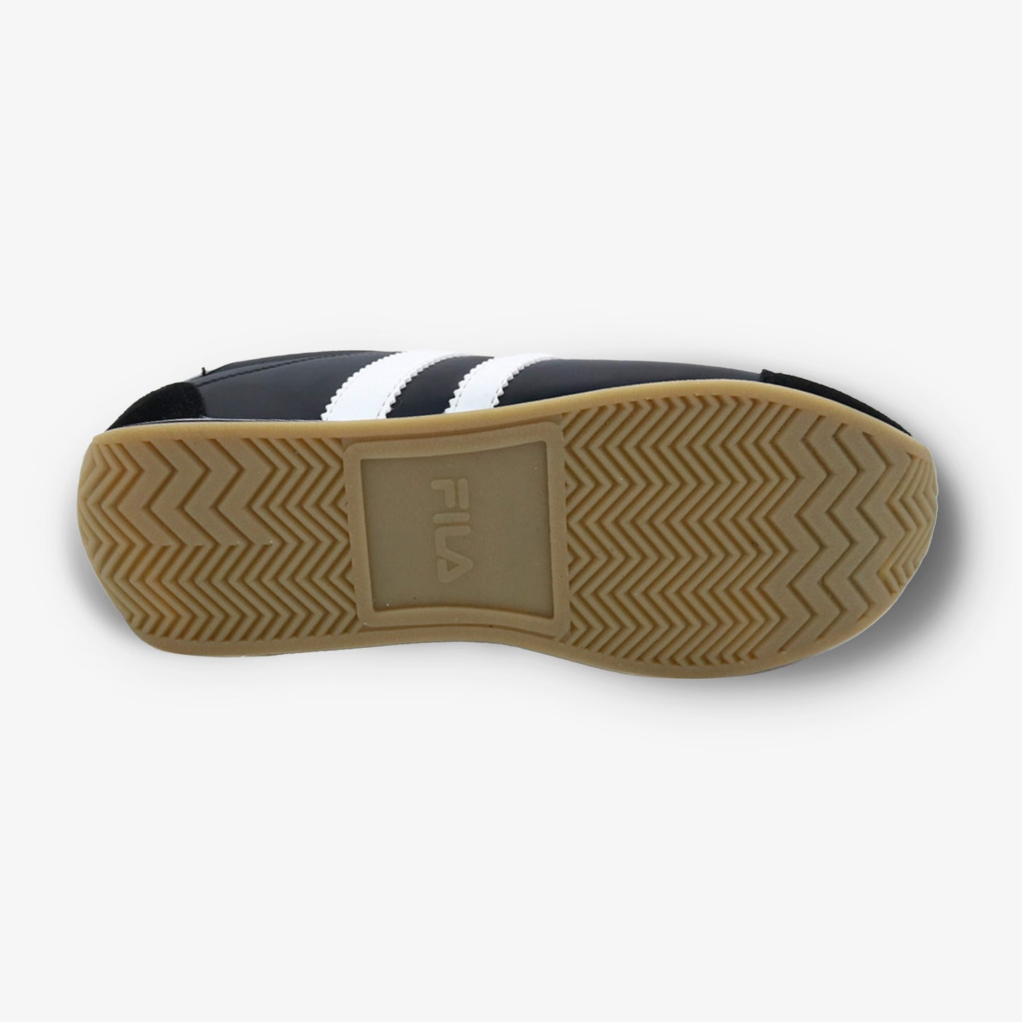 Tenis Fila Conter Hombre Negro Blanco