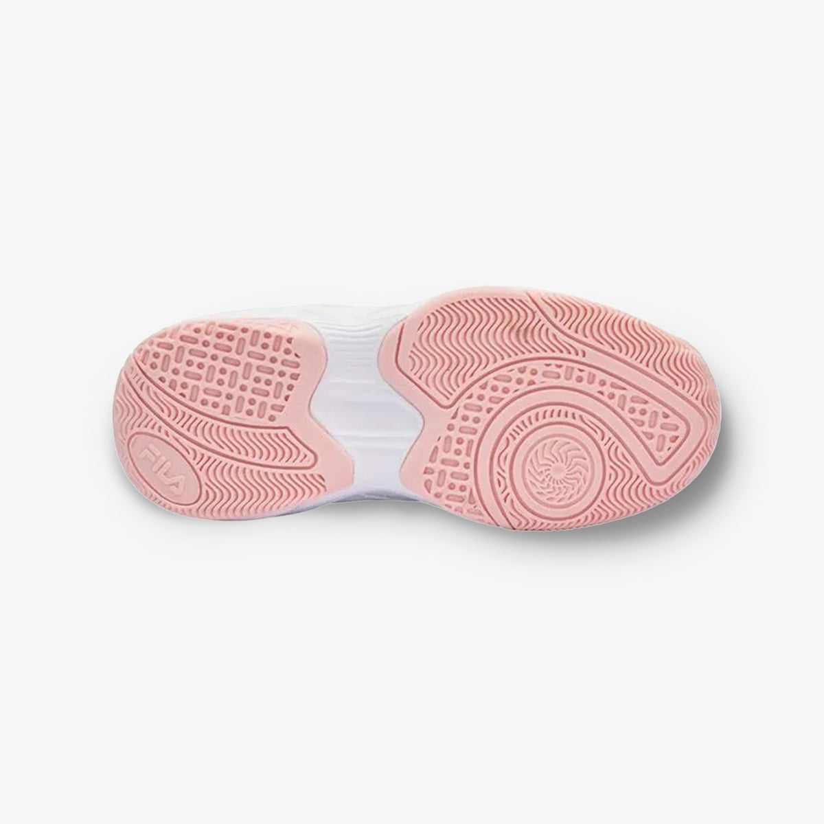 Tenis Fila Charger Niña Blanco Rosado