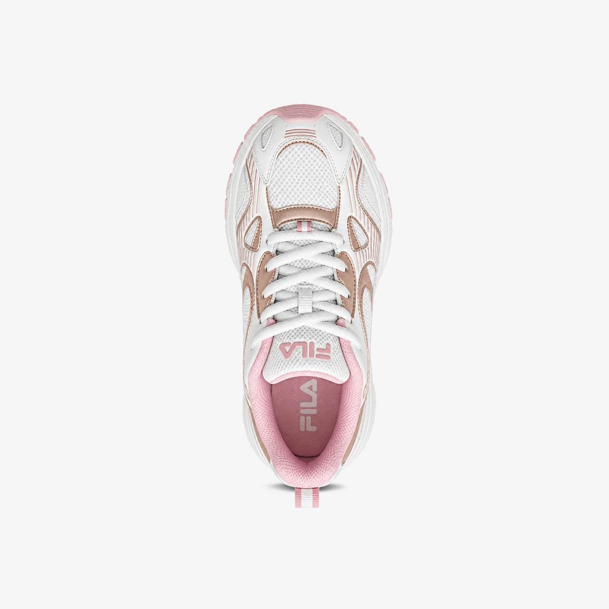 Tenis Fila Blys Niña Blanco Rosa