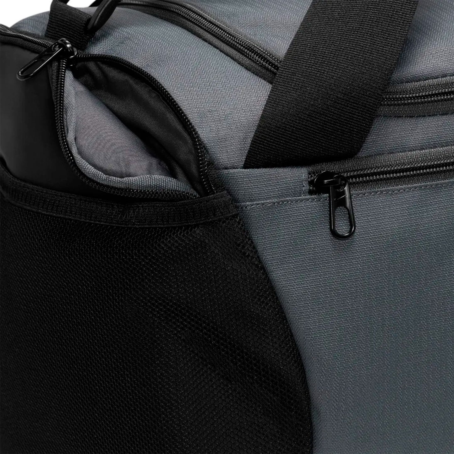 Maleta Nike Brasilia Unisex Negro Gris