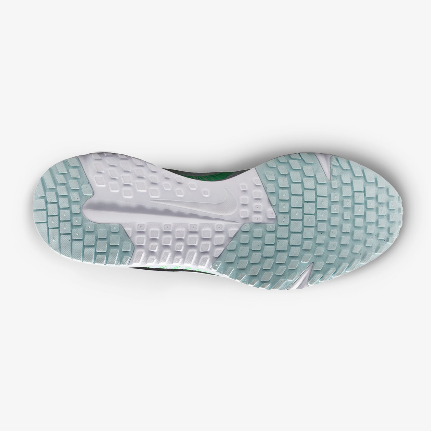 Tenis Nike Run Defy Hombre Blanco Verde