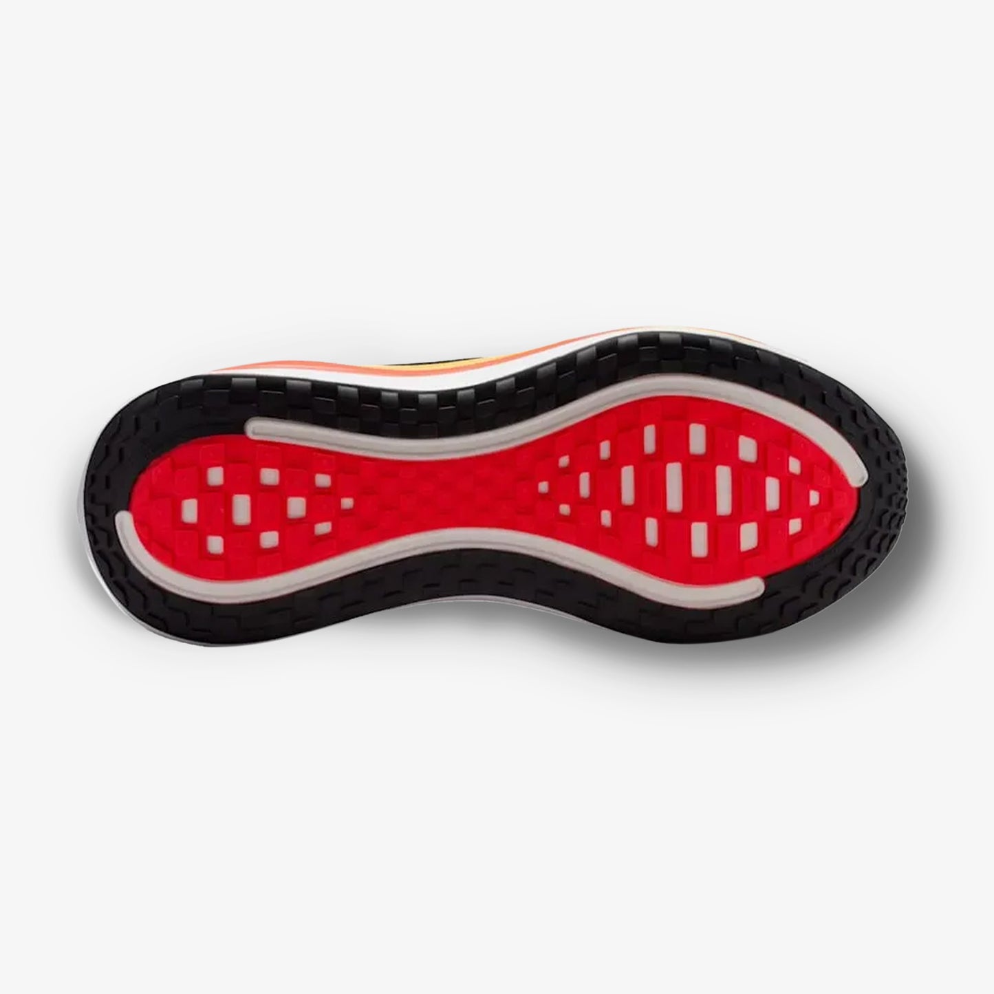 Tenis Nike Vomero Plus Hombre Negro Naranja