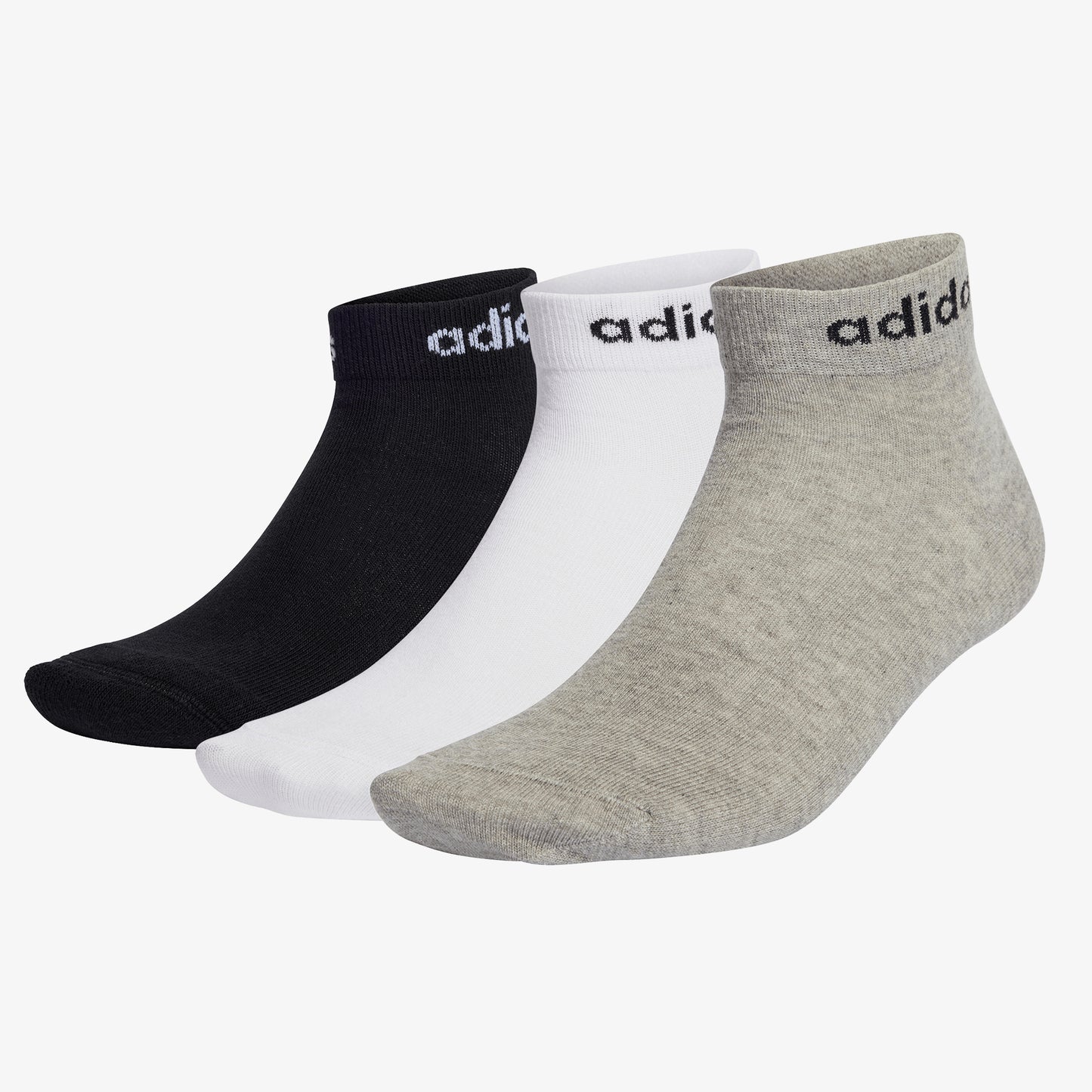 Medias Tobilleras Adidas Linear 3 Pares Unisex
