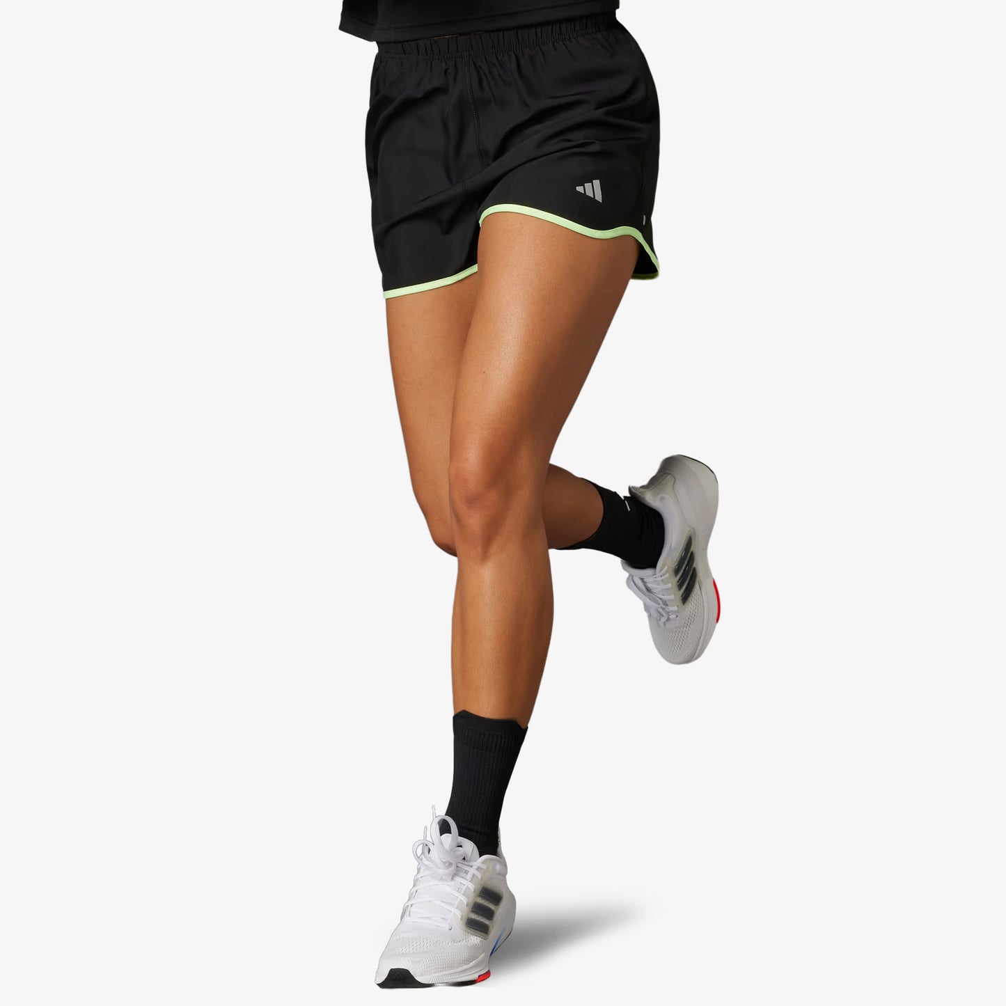 Short Adidas Run It Mujer Negro