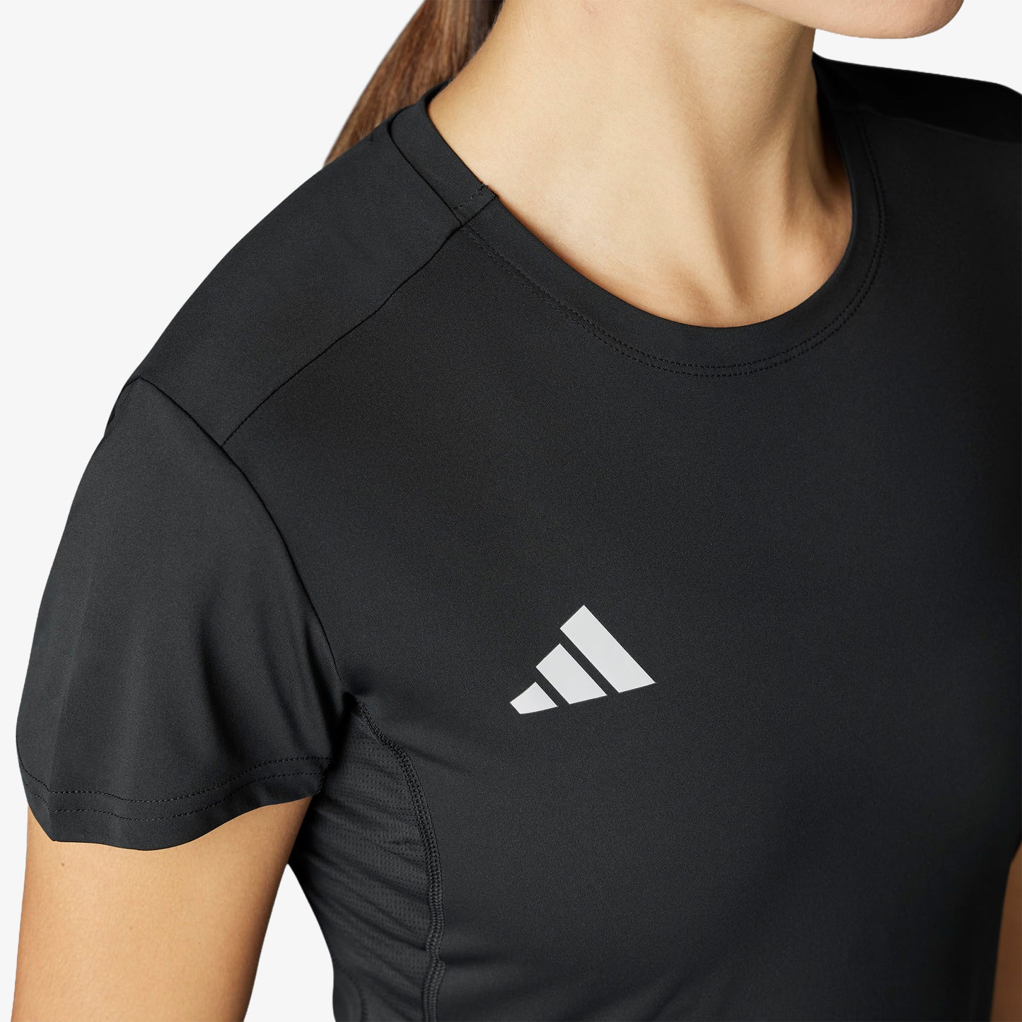 Camiseta Adidas Adizero Essentials Mujer Negro