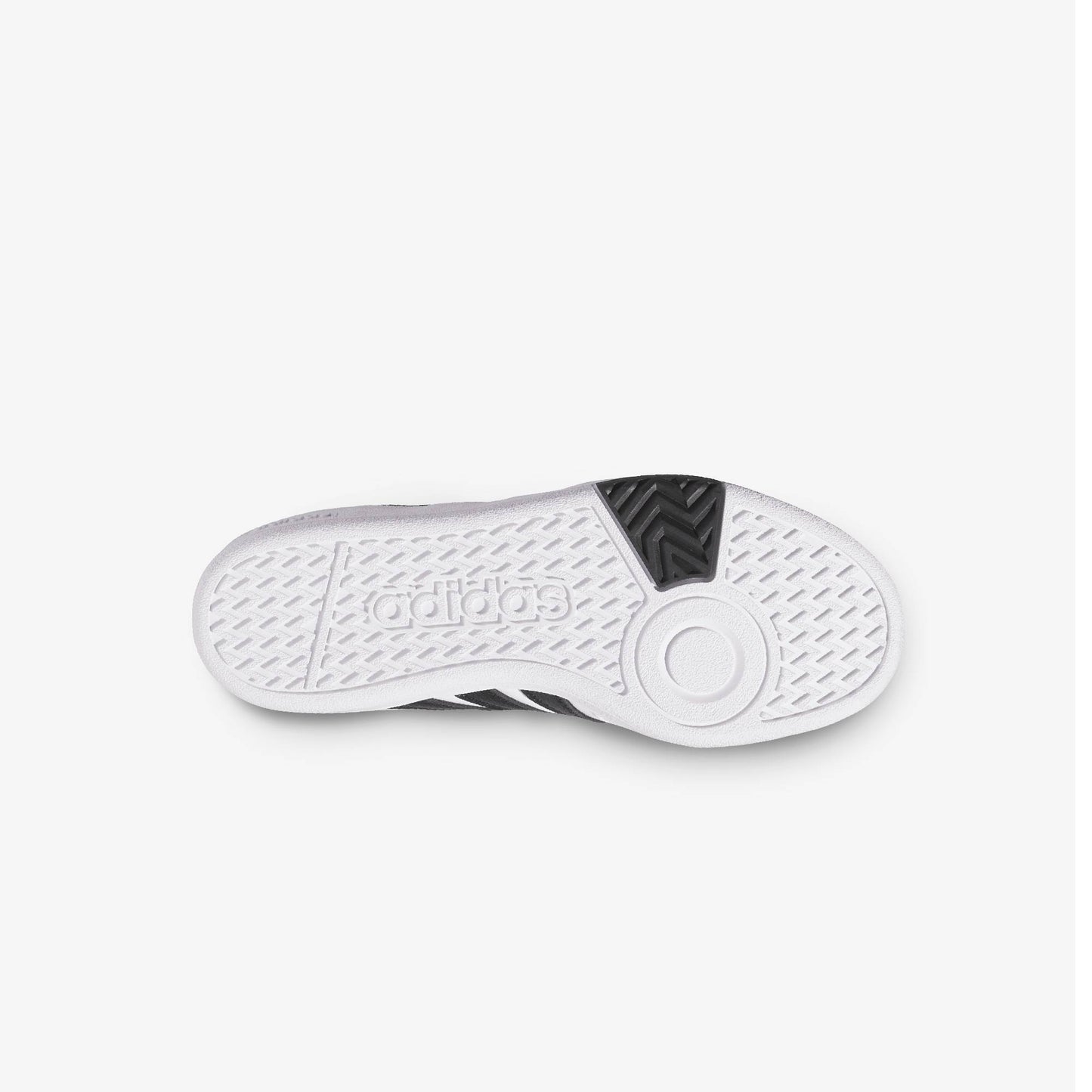 Tenis Adidas Hoops 4.0 Niño Blanco Negro