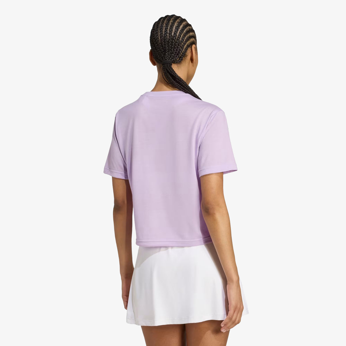 Camiseta Adidas Essentials Big Performance Mujer Lila