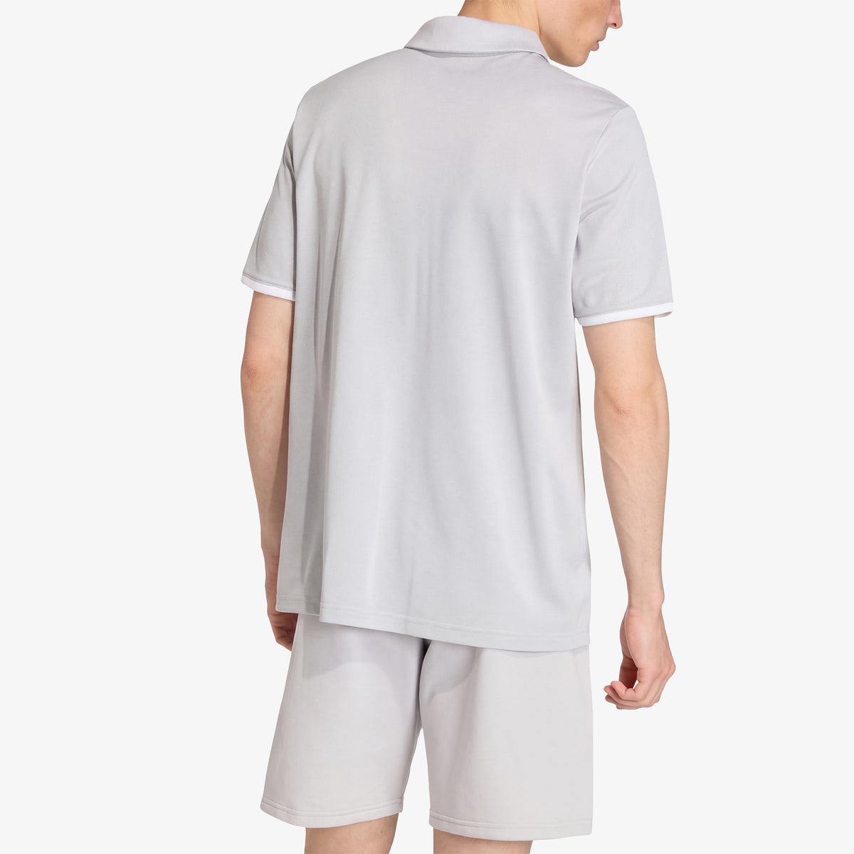 Camiseta Polo Adidas Entrada26 Hombre Gris