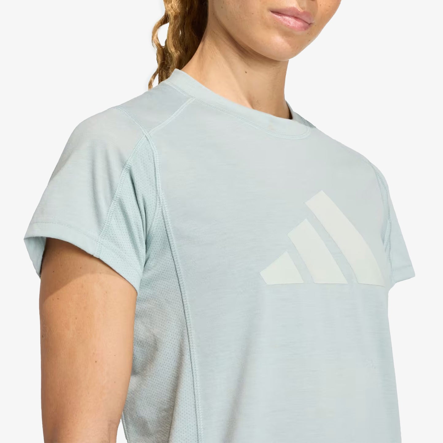 Camiseta Adidas Train Essentials Mujer Verde