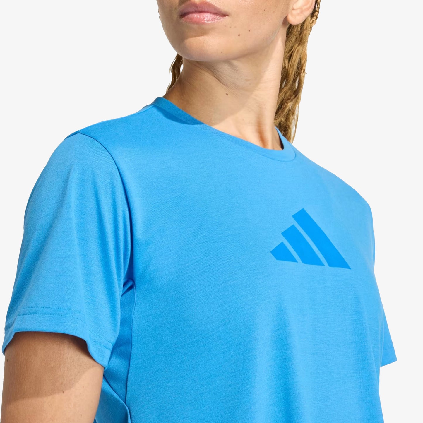Camiseta Adidas Train Essentials Mujer Azul