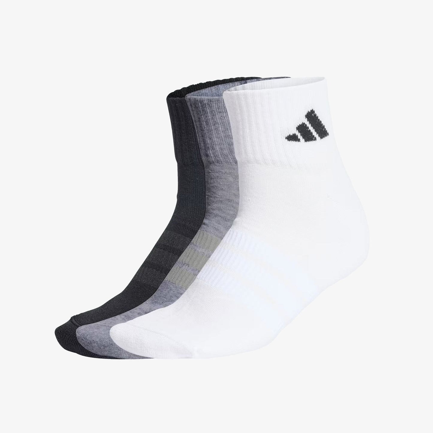 Medias Adidas Sportswear Unisex Blanco Gris Negro