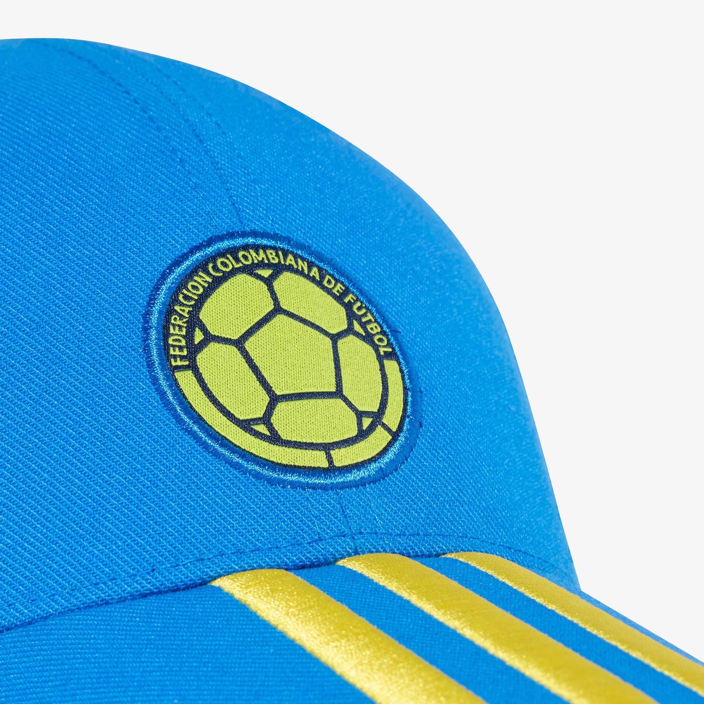 Gorra Adidas Fútbol Colombia Unisex Azul Amarillo