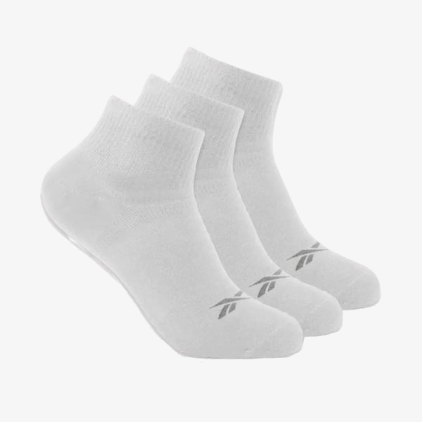 Medias Reebok 3P Te Quarter Sock Unisex Blanco