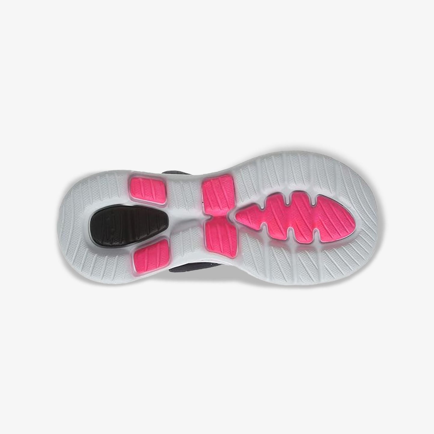 Suecos Skechers Go Walk 5 Mujer Negro Blanco Rosa