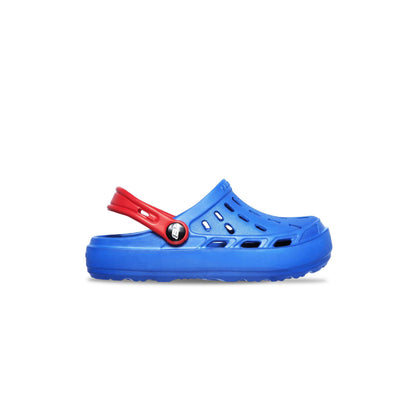 Suecos Skechers Foamies Junior Azul Rojo