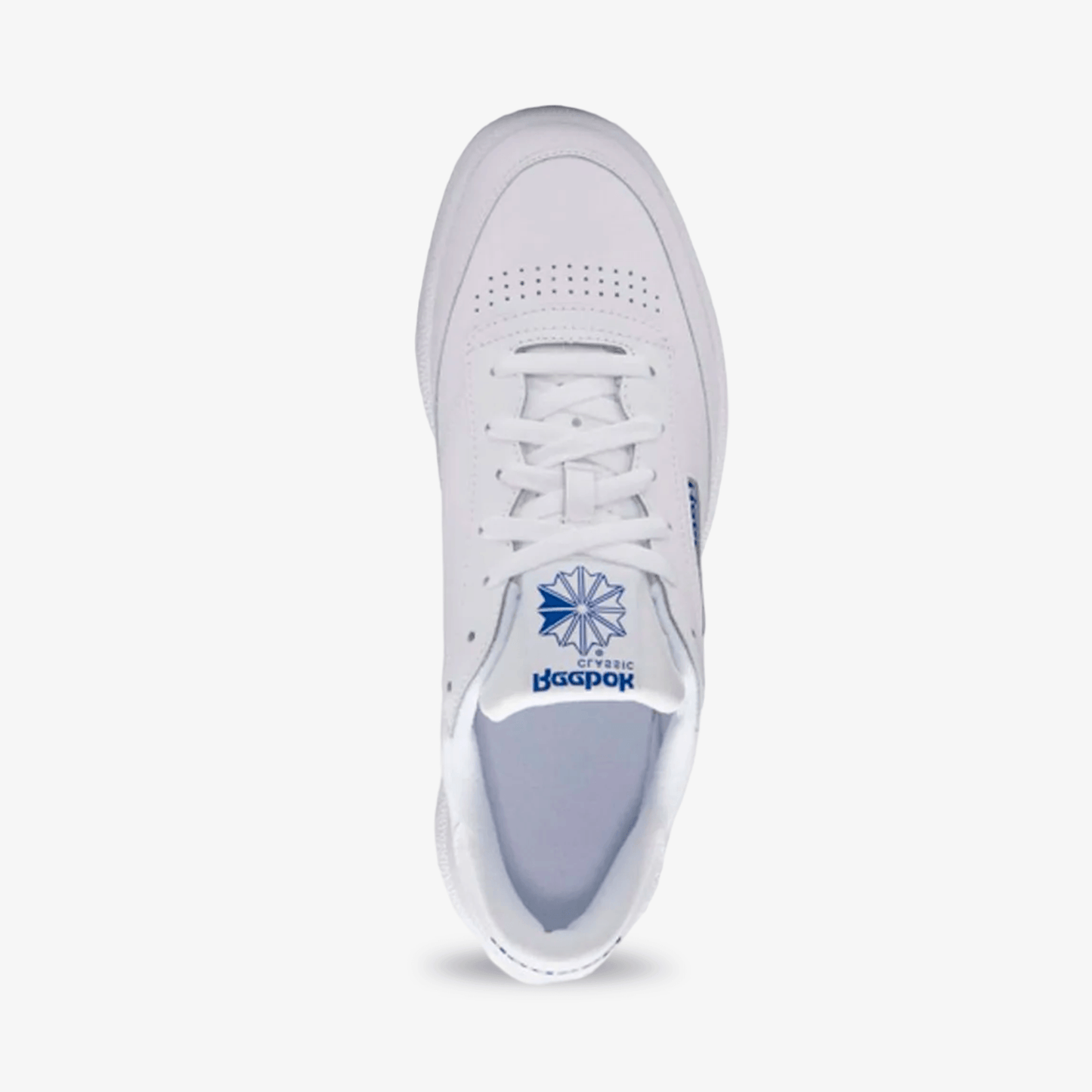 Tenis Reebok Club C 85 Hombre Blanco Goma