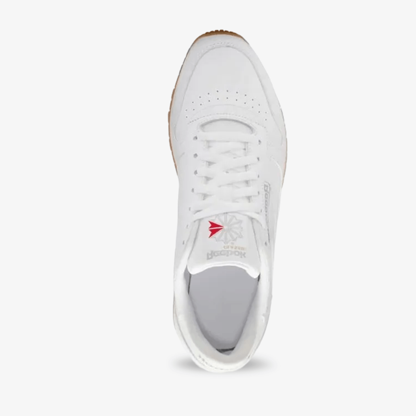 Tenis Reebok Classic Leather Hombre Blanco Goma