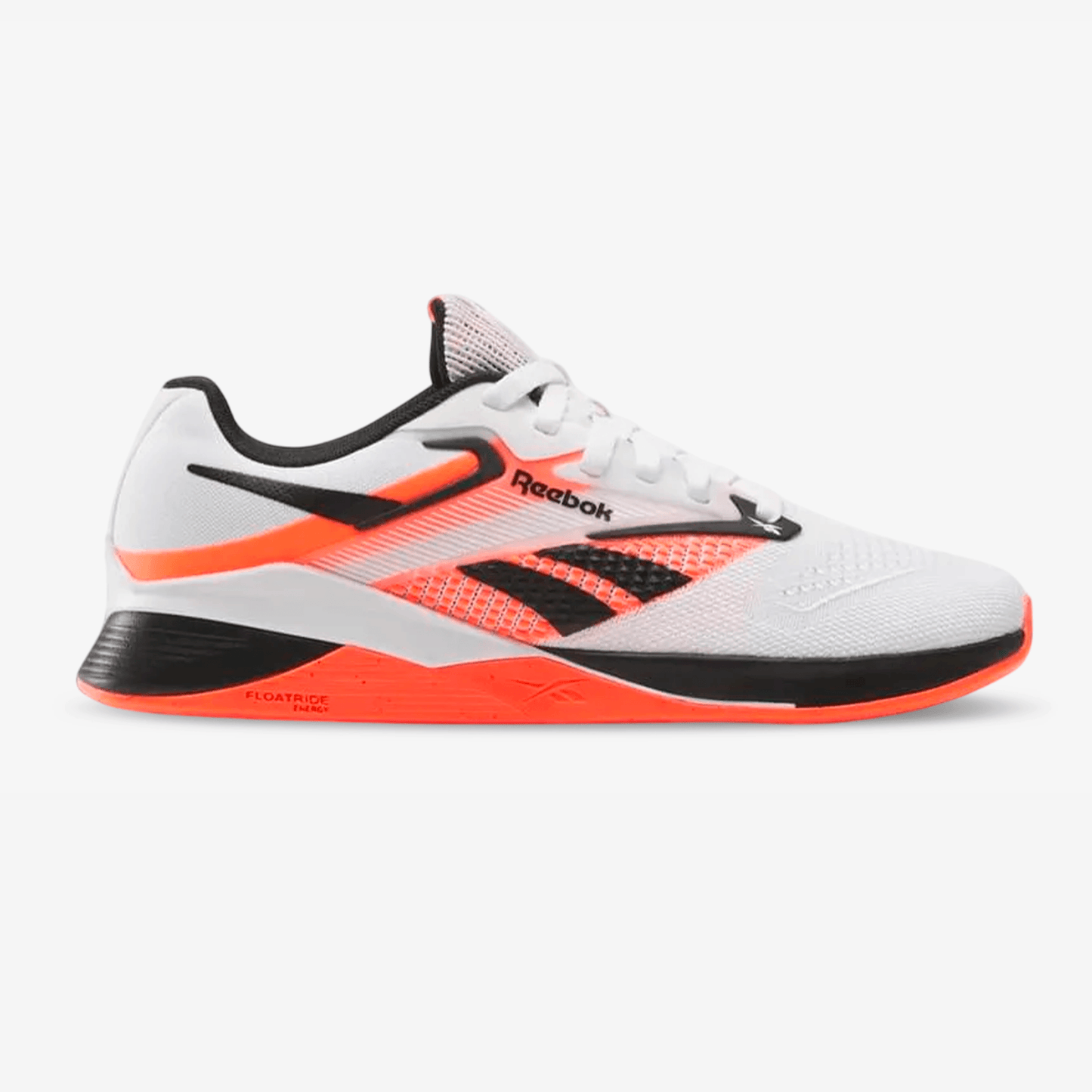 Tenis Reebok Nano X4 Mujer Blanco Negro Naranja