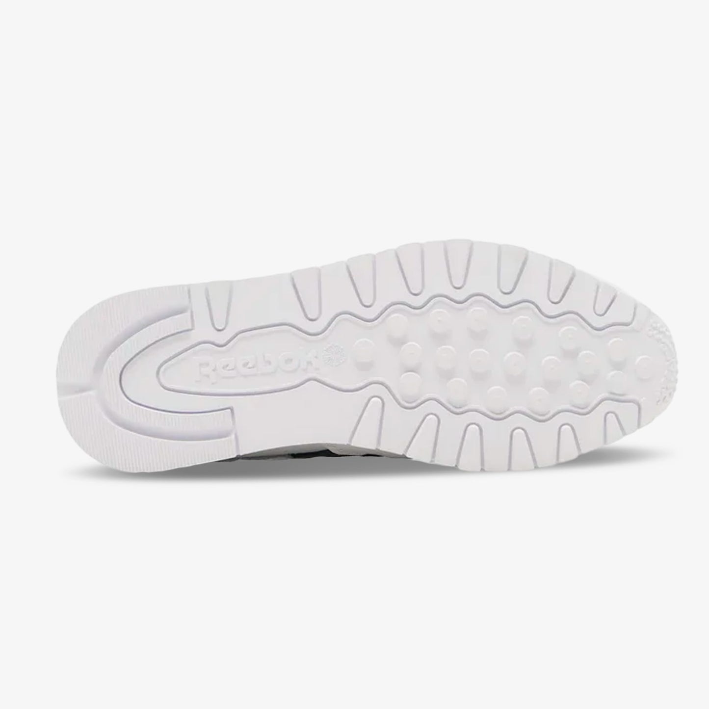 Tenis Reebok Classic Leather Hombre  Blanco Negro Fucsia