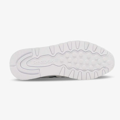 Tenis Reebok Classic Leather Hombre  Blanco Negro Fucsia