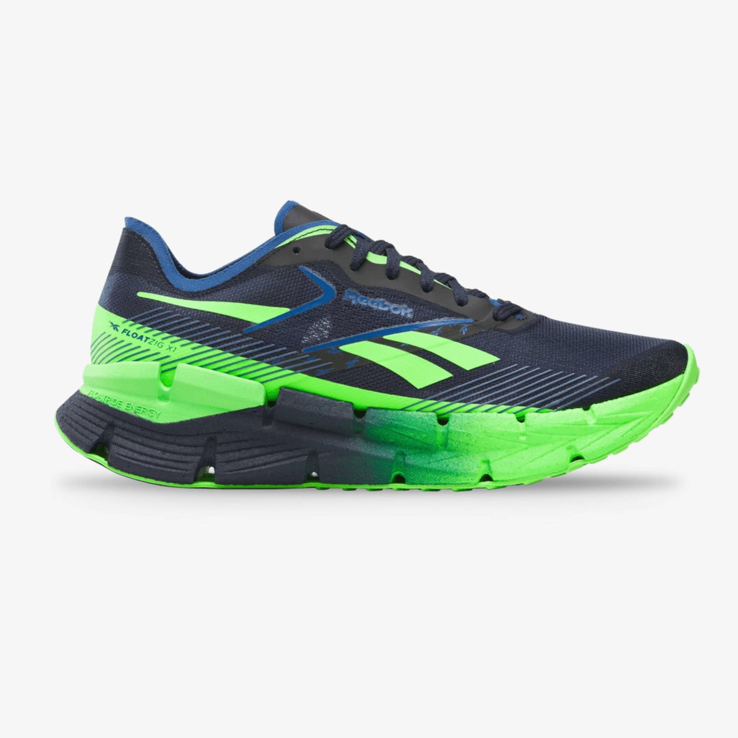 Tenis Reebok Floatzig Unisex X1 Azul Verde