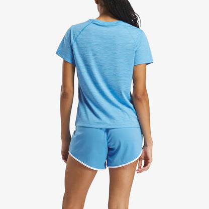 Camiseta Reebok Id Train Tee Mujer Azul