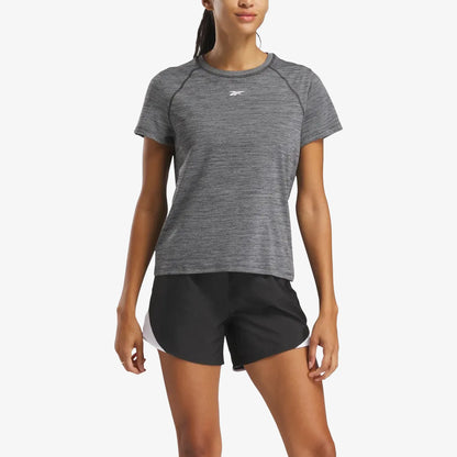 Camiseta Reebok Id Train Tee Mujer Gris