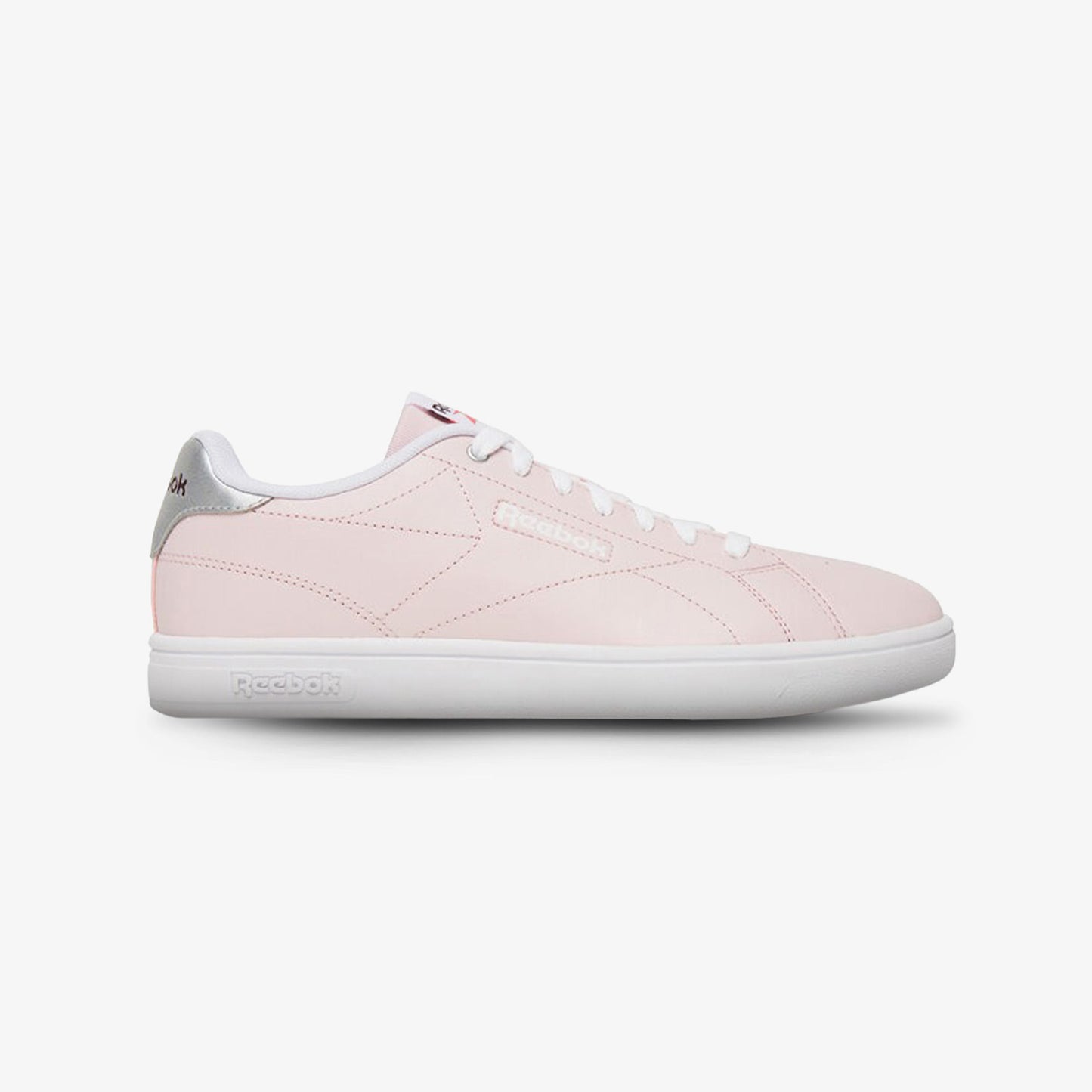 Tenis Reebok Court Clean Mujer Rosado Blanco