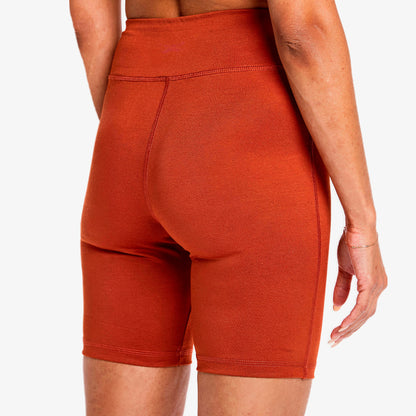 Lycra Reebok Hr Cycle Short Mujer Naranja