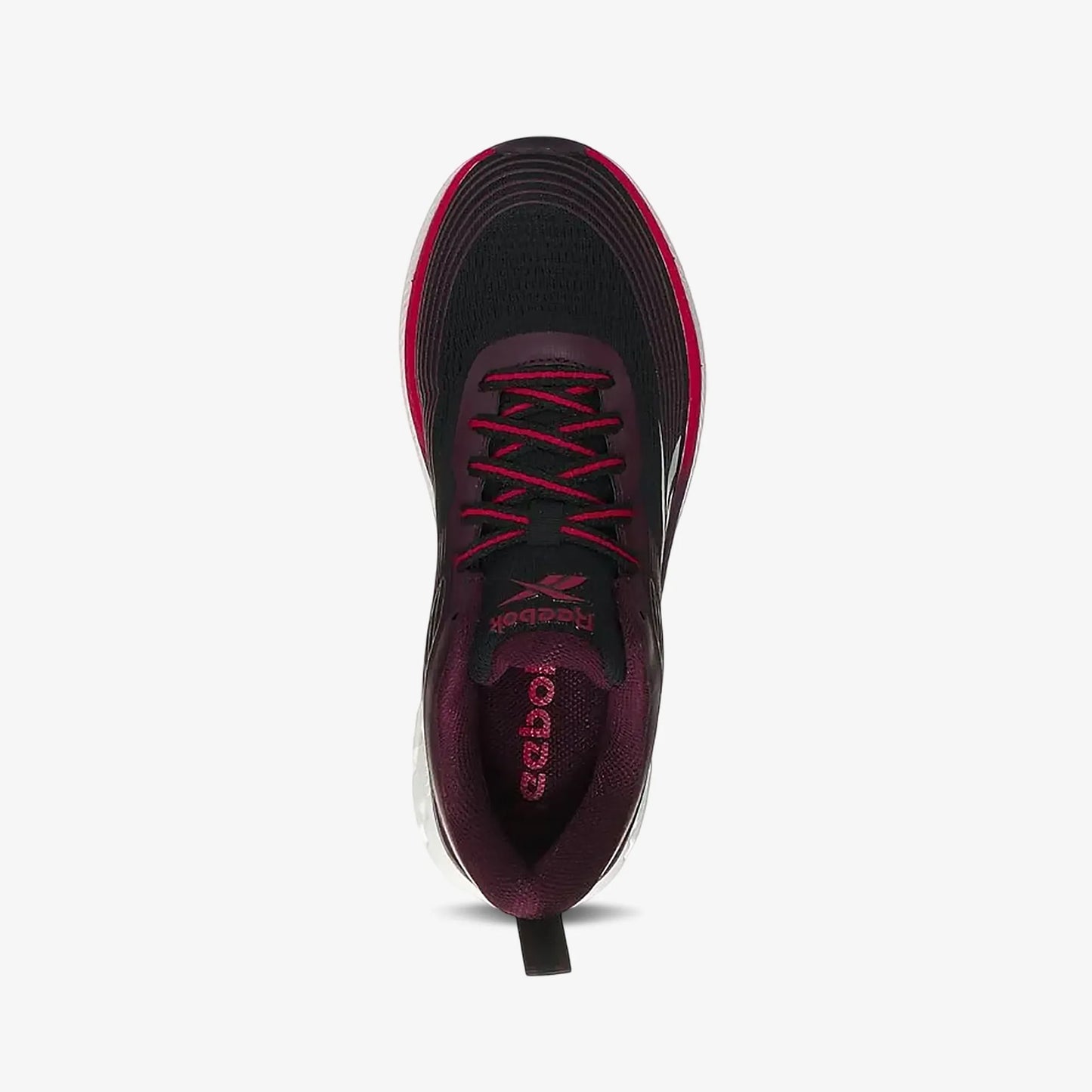 Tenis Reebok Road Strider Mujer Negro Fucsia