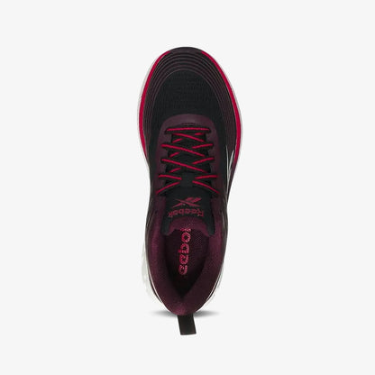 Tenis Reebok Road Strider Mujer Negro Fucsia