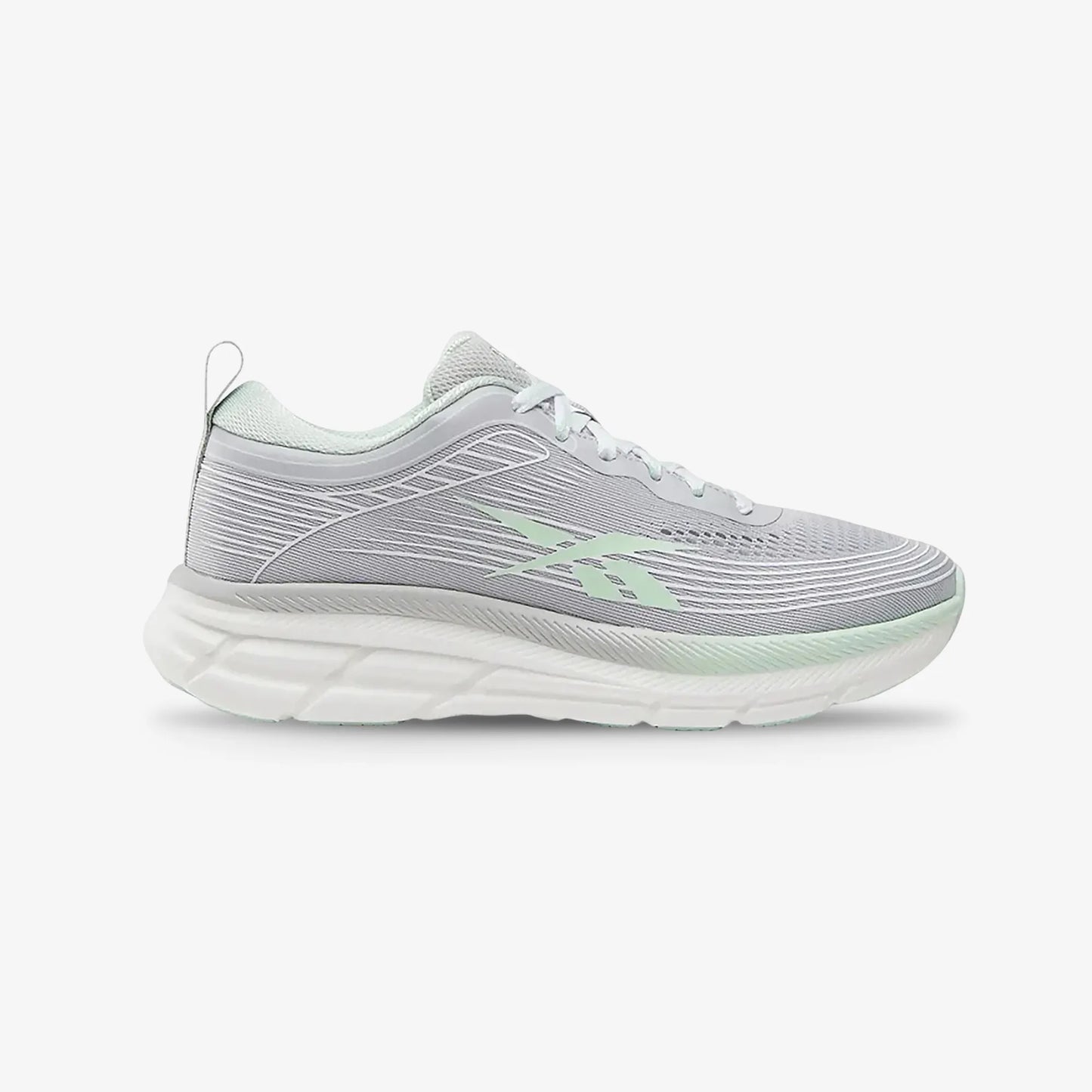 Tenis Reebok Road Strider Mujer Gris Blanco
