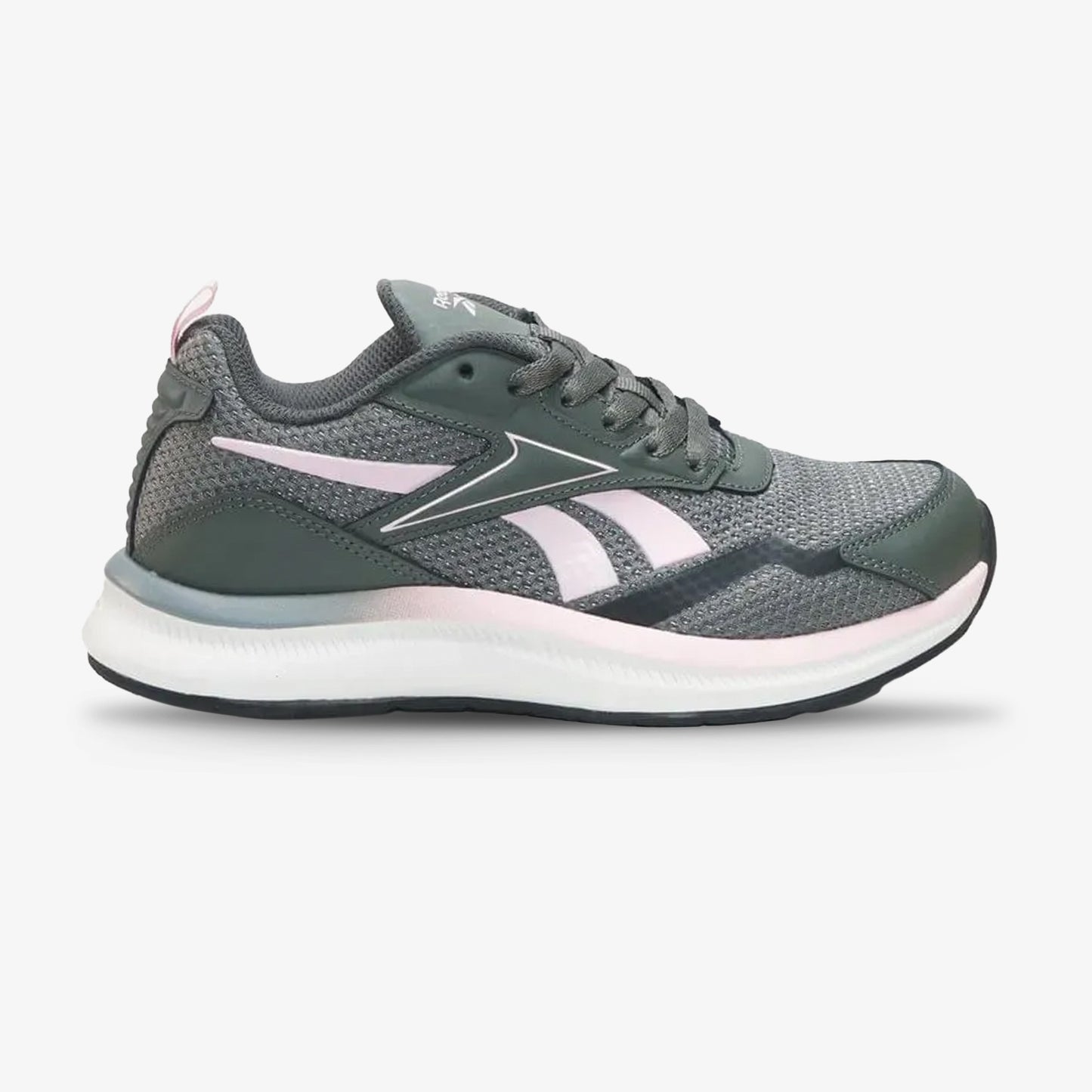 Tenis Reebok Mundo Mujer Gris Rosa