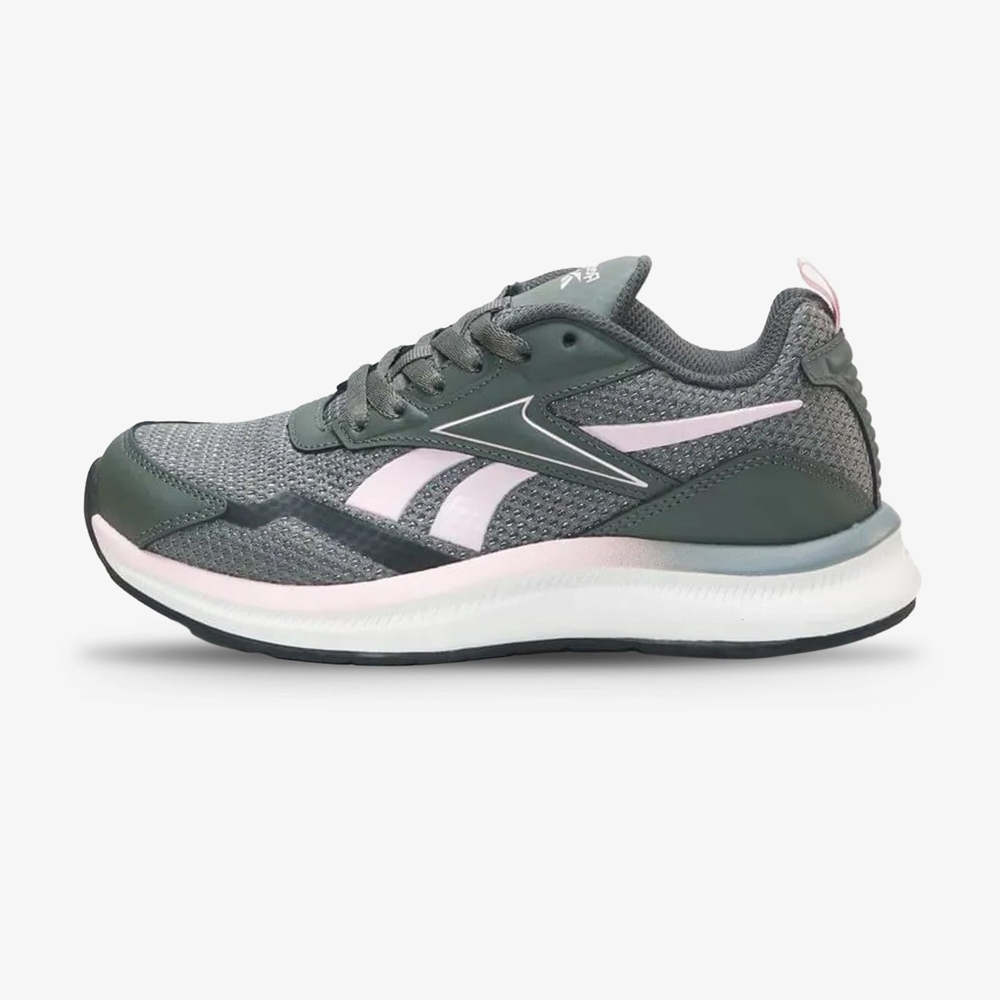 Tenis Reebok Mundo Mujer Gris Rosa