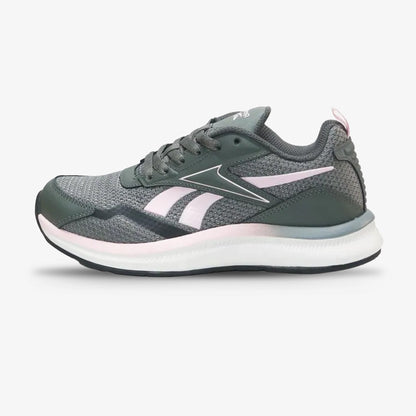Tenis Reebok Mundo Mujer Gris Rosa