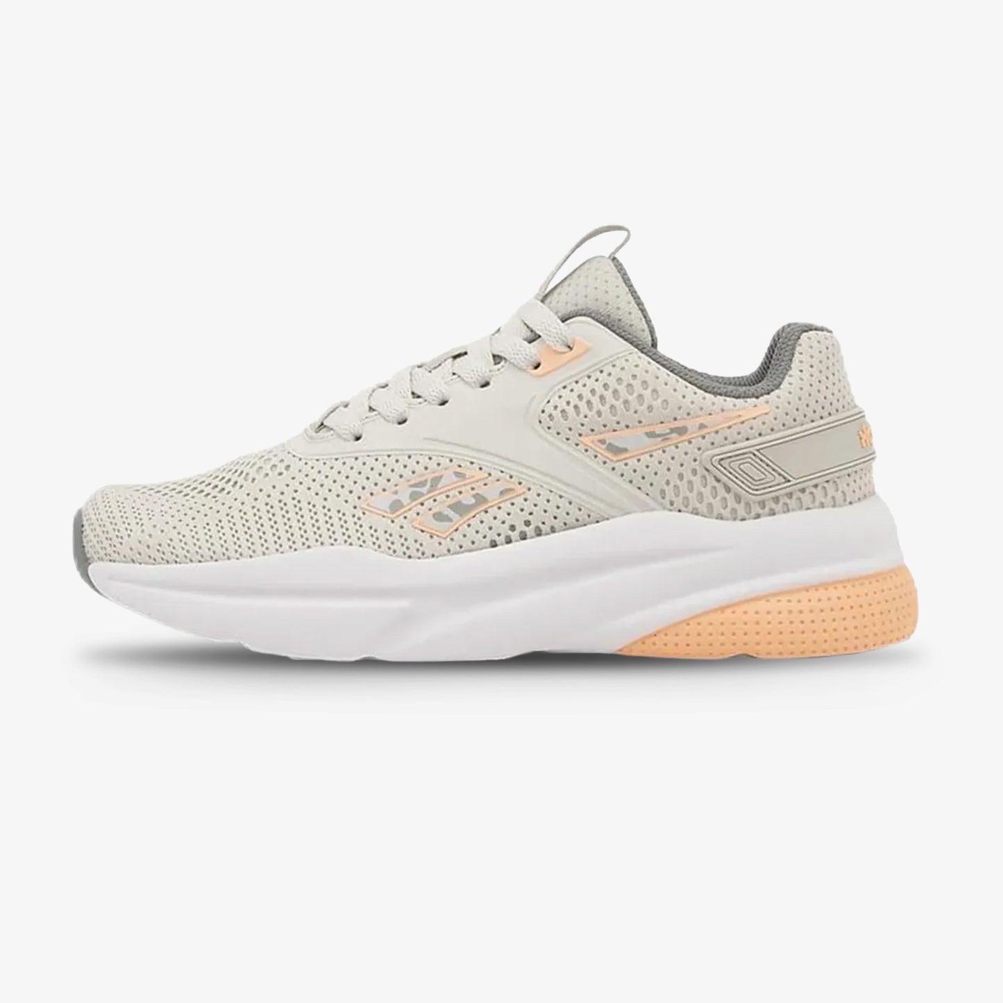 Tenis Reebok Relora Mujer Beige Naranja