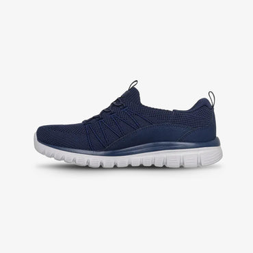 Tenis Skechers Graceful Picture Perfect Mujer Azul