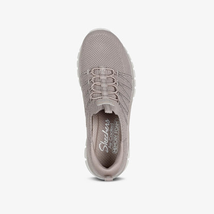 Tenis Skechers Graceful Picture Perfect Mujer Beige