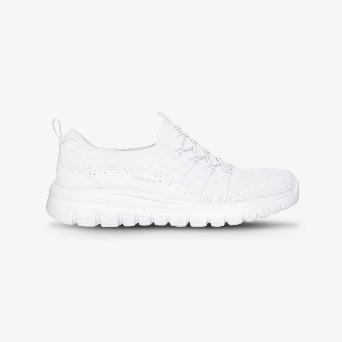 Tenis Skechers Moda Graceful Picture Perfect Mujer Blanco