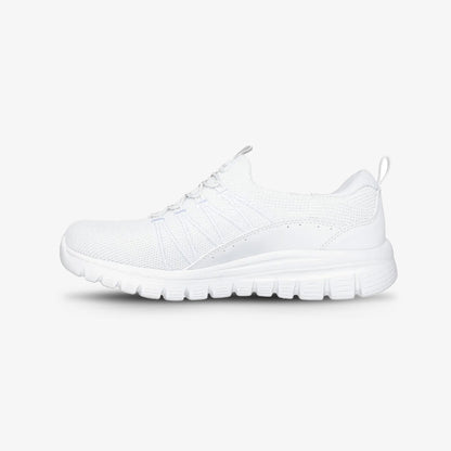 Tenis Skechers Moda Graceful Picture Perfect Mujer Blanco