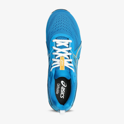 Tenis Asics Gel Contend 9 Hombre Azul Blanco