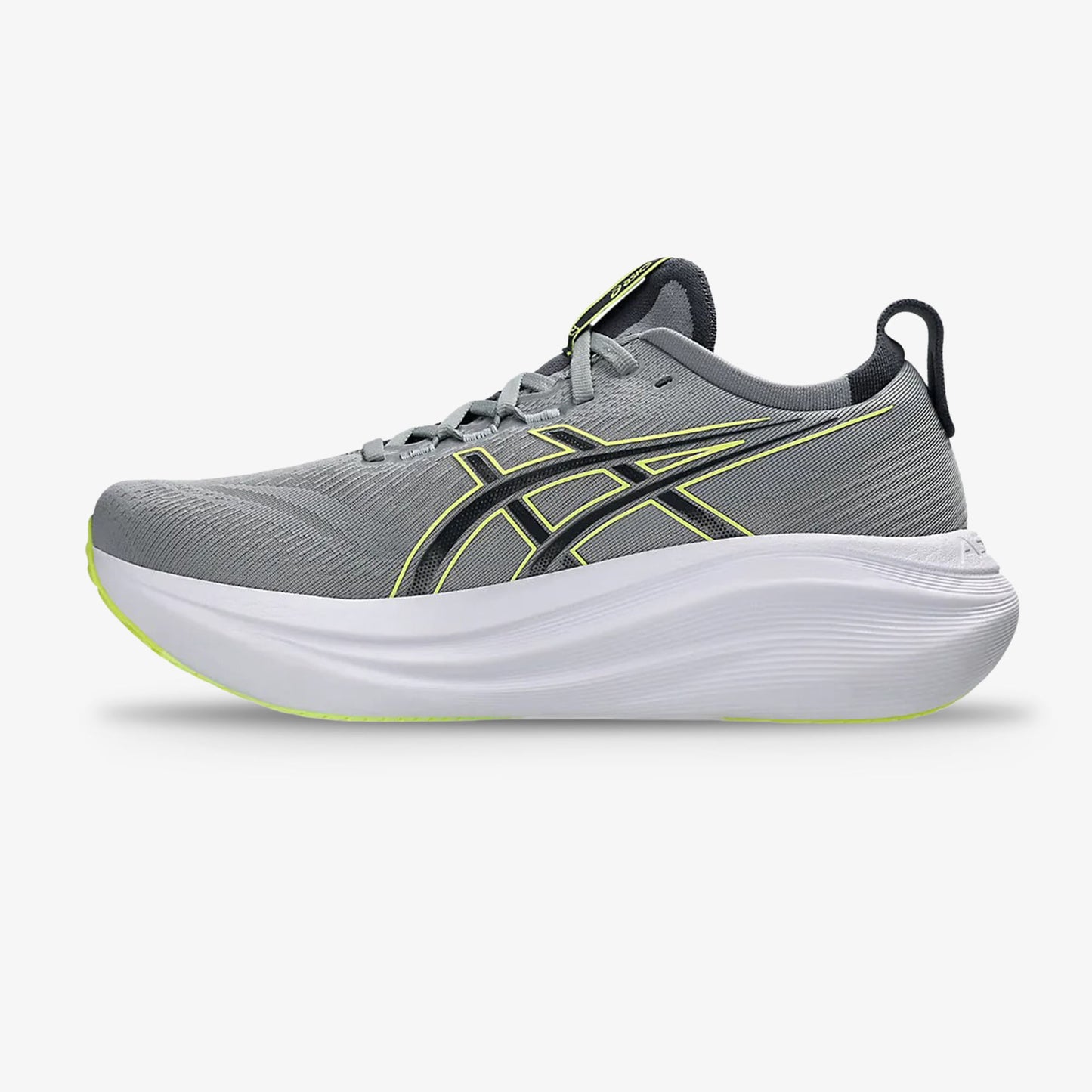 Tenis Asics Gel-Nimbus 27 Hombre Gris Verde