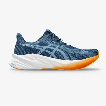 Tenis Asics Dynablast 5 Hombre Azul Blanco Naranja