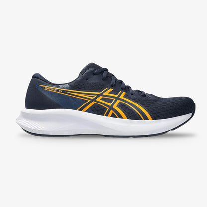 Tenis Asics Patriot 14 Hombre Azul Amarillo